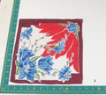Floral vintage handkerchief - h0474