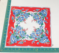 Floral vintage handkerchief - h0475