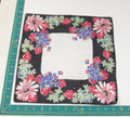Floral vintage handkerchief - h0487