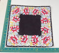 Floral vintage handkerchief - h0488