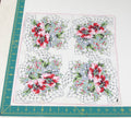 Floral vintage handkerchief - h0490