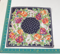 Floral vintage handkerchief - h0492