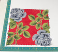 Floral vintage handkerchief - h0495