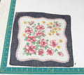 Floral vintage handkerchief - h0498