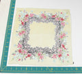 Floral vintage handkerchief - h0499