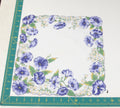 Floral vintage handkerchief - h0507