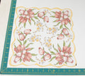 Floral vintage handkerchief - h0508