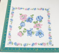 Floral vintage handkerchief - h0510