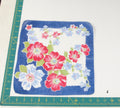 Floral vintage handkerchief - h0517