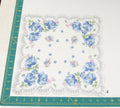 Floral vintage handkerchief - h0519