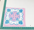 Floral vintage handkerchief - h0525