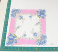 Floral vintage handkerchief - h0526