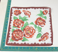 Floral vintage handkerchief - h0528
