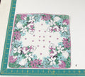 Floral vintage handkerchief - h0529