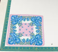 Floral vintage handkerchief - h0530