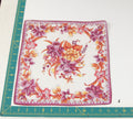 Floral vintage handkerchief - h0531