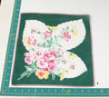 Floral vintage handkerchief - h0539