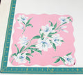 Floral vintage handkerchief - h0540