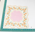 Floral vintage handkerchief - h0542