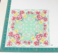 Floral vintage handkerchief - h0543