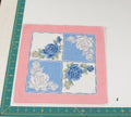 Floral vintage handkerchief - h0545