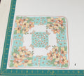 Floral vintage handkerchief - h0546